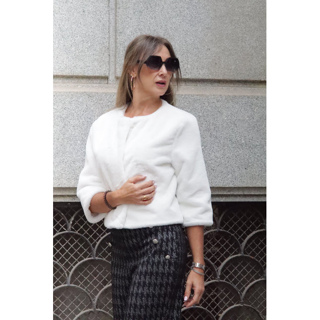 CHAQUETA PELO C/REDONDO